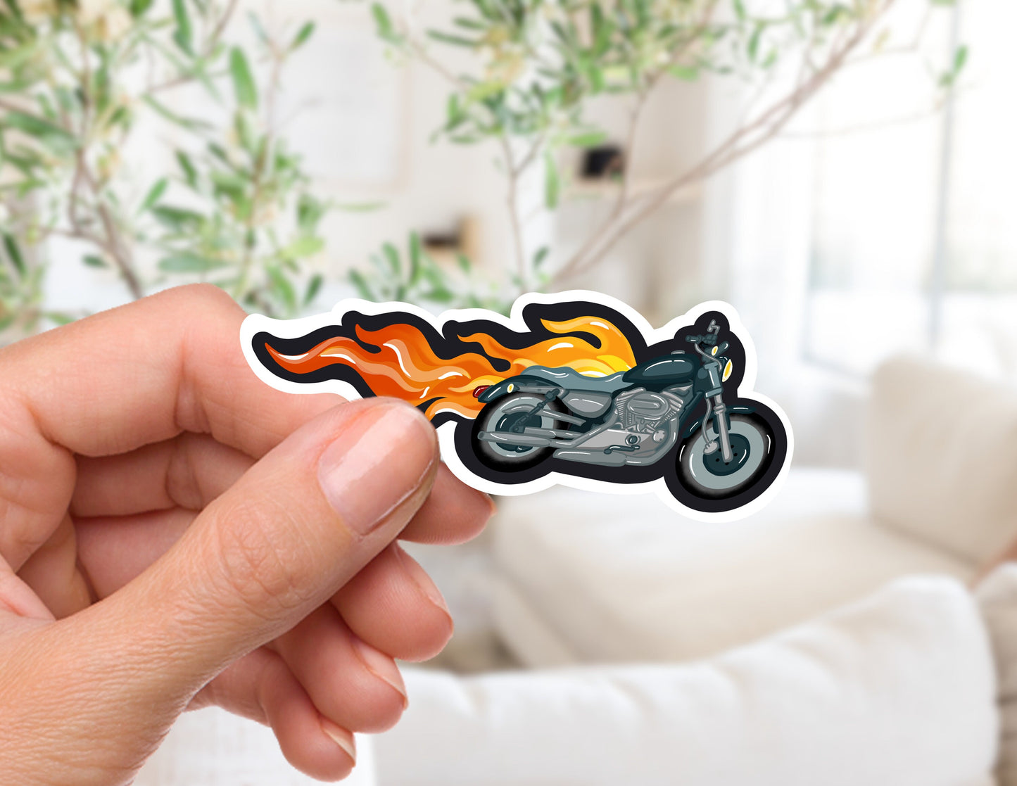 Speedy Motorcycle Sticker