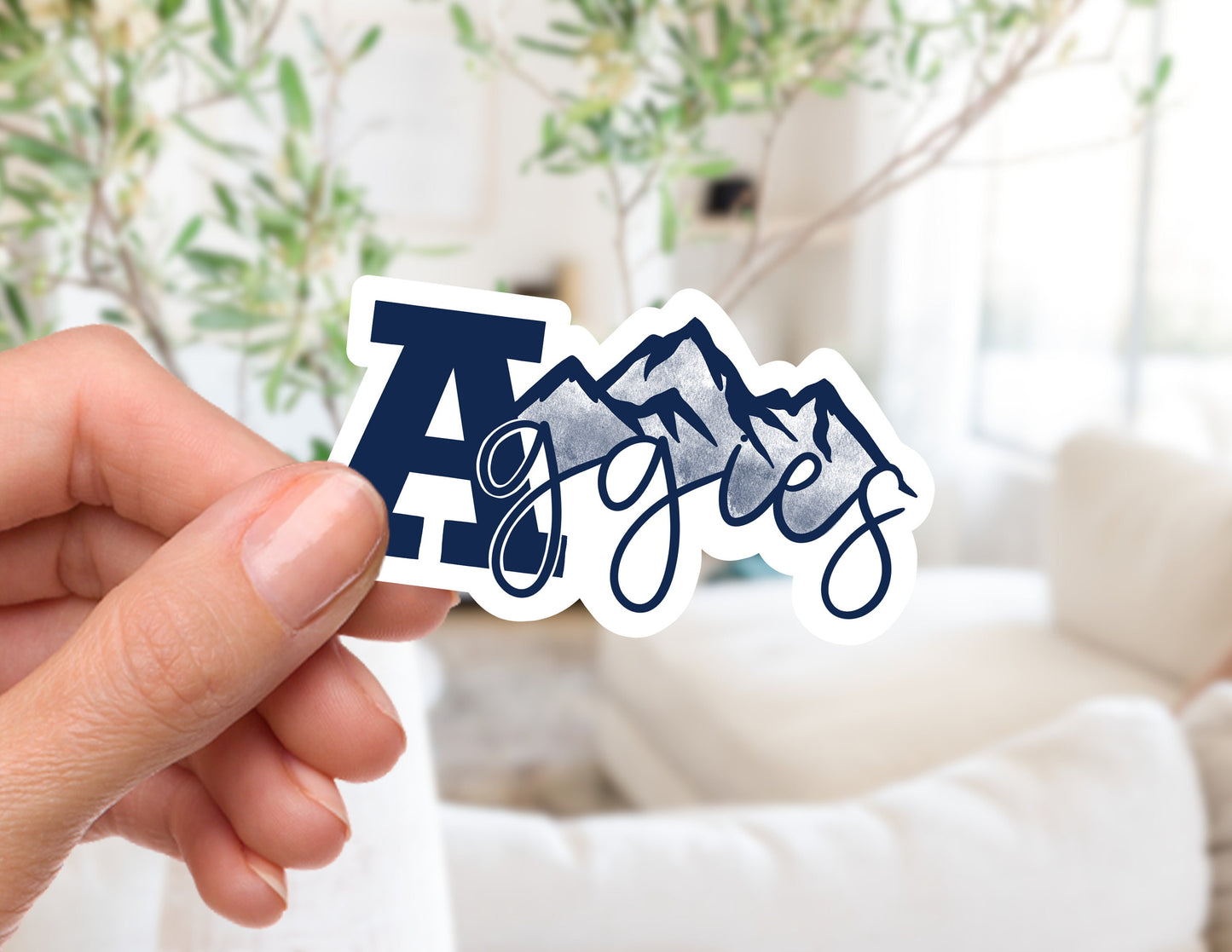 Aggies Mountain Sticker