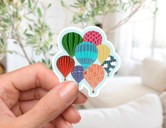 Hot Air Balloon Sticker