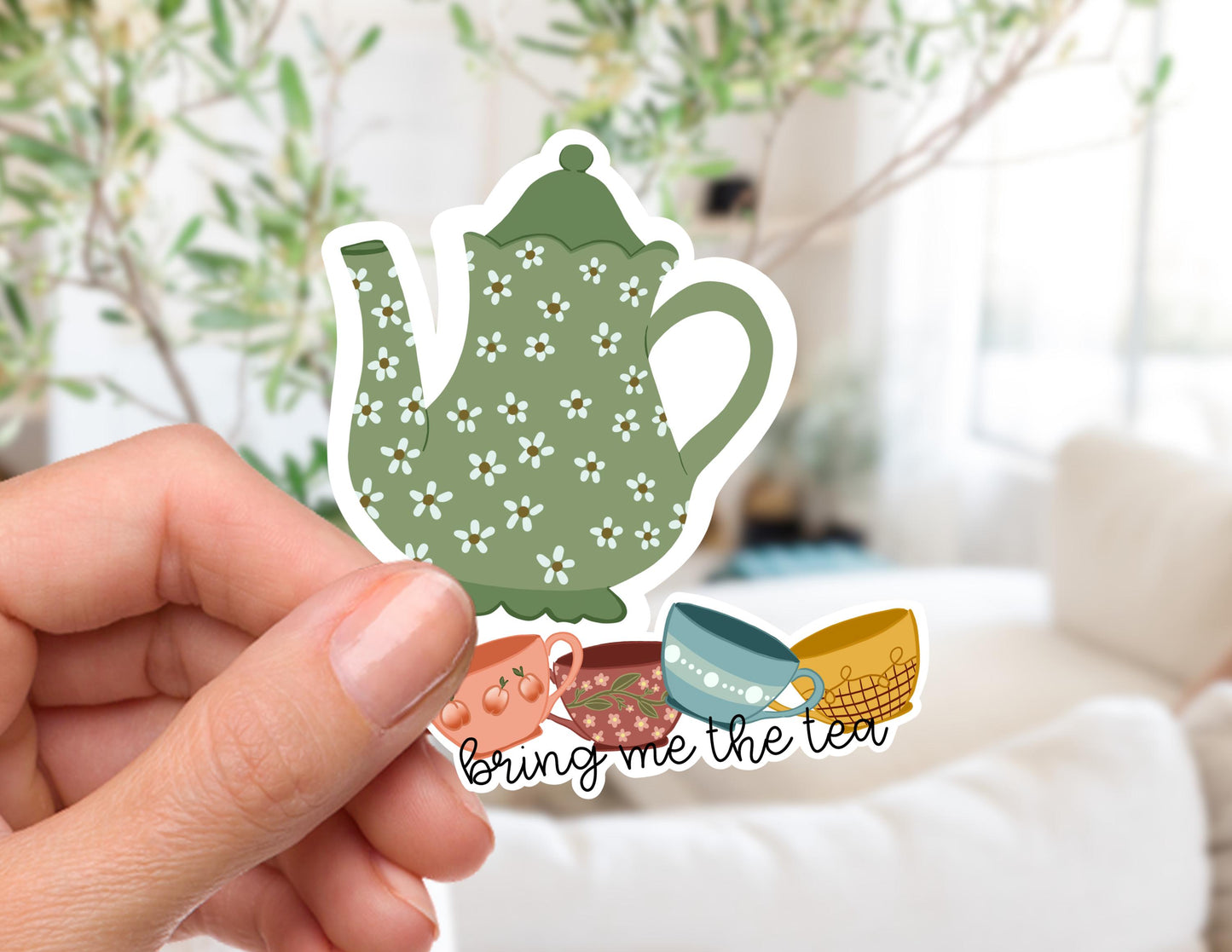 Bring Me the Tea Stickers