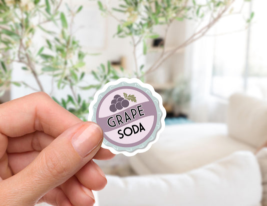 Ellie Badge, Grape Soda Sticker