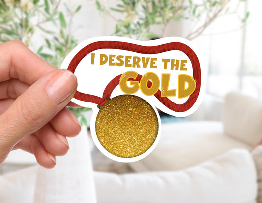 Go For GOLD Sticker