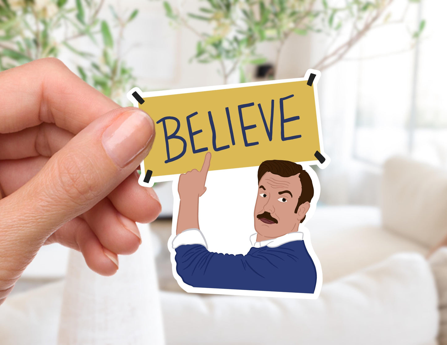 Your Daily Reminder to BELIEVE Sticker